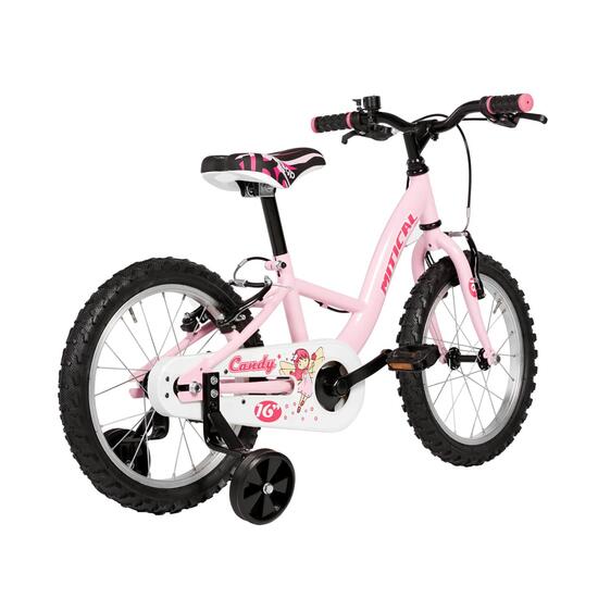Bicicleta MITICAL 16" Blanco Fucsia Niña
