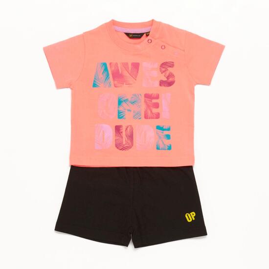 Conjunto Bebé Coral Azul Niño Up