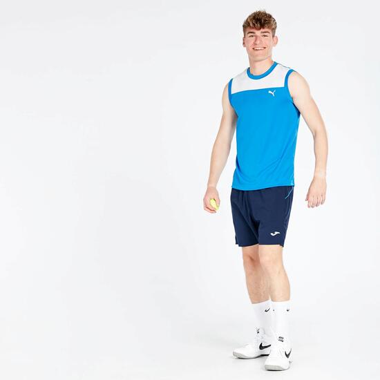 Camiseta Sin Mangas Puma Azul Hombre