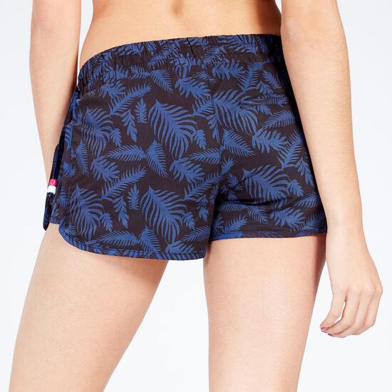 Pantalón Corto Azul Mujer Silver