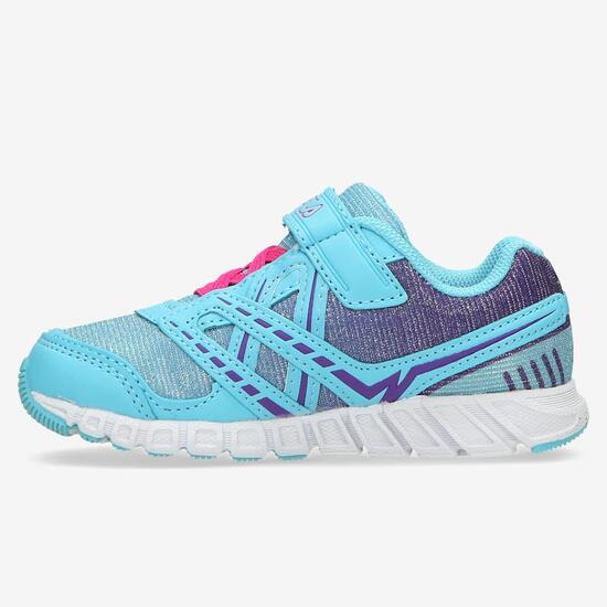 Zapatillas Velcro Fila Niña Azules