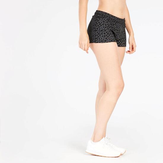 Pantalón Corto Negro Mujer Up