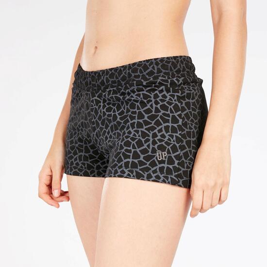 Pantalón Corto Negro Mujer Up