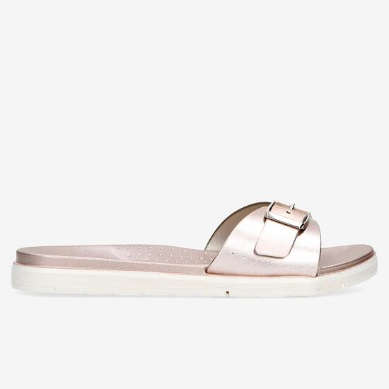 Sandalias Planas Mujer Nicoboco Fish Ocre