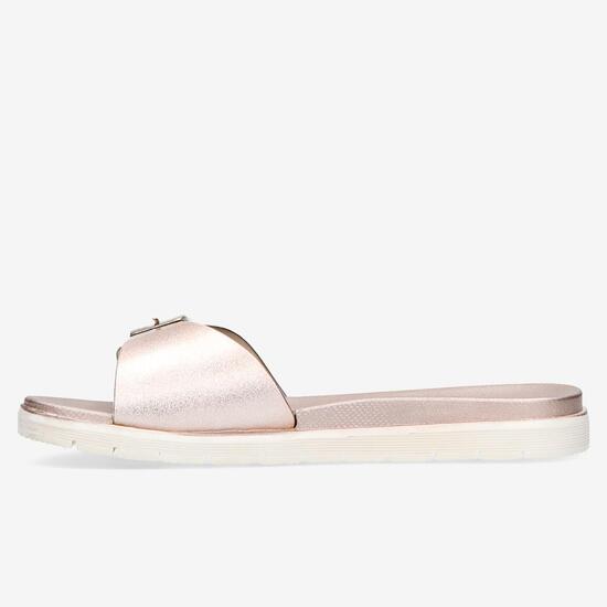 Sandalias Planas Mujer Nicoboco Fish Ocre