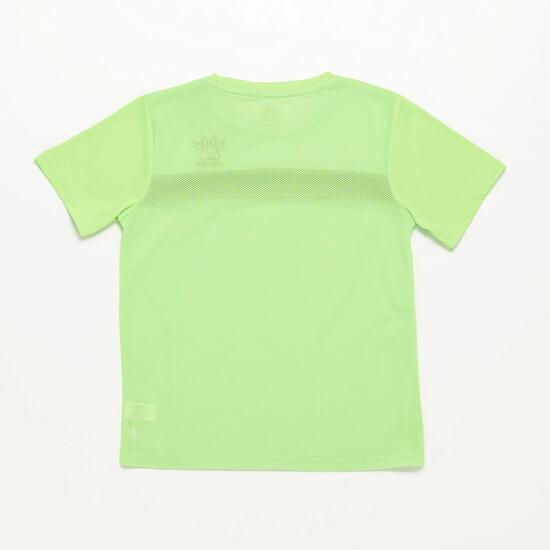 Camiseta Fútbol Niño Kelme Verde Marino