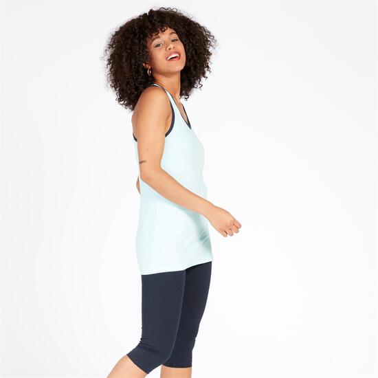 Camiseta Tirantes Celeste Mujer Fila