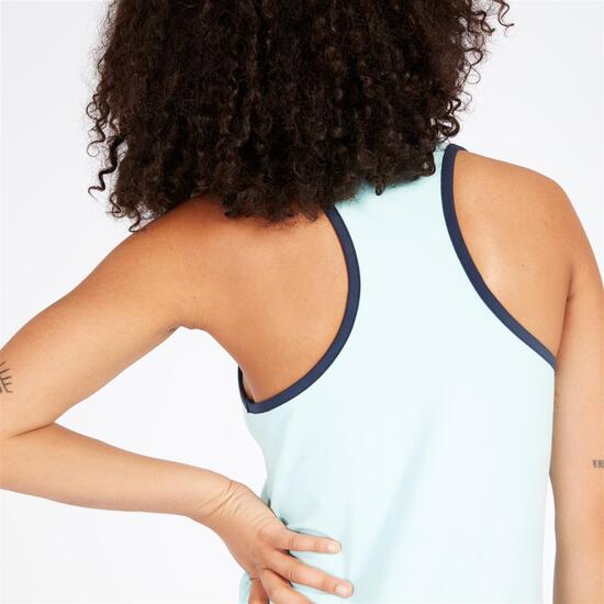 Camiseta Tirantes Celeste Mujer Fila