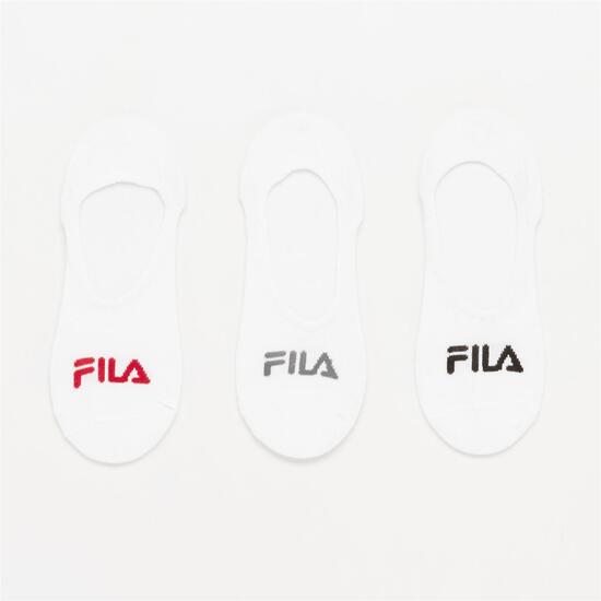 FILA Calcetines Invisible Blancos Hombre