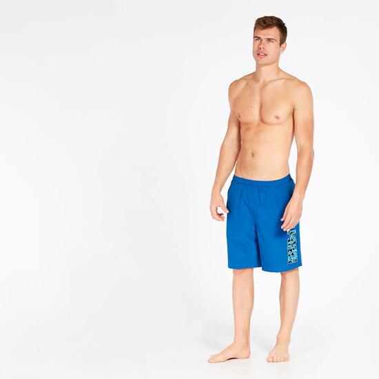 Bermuda Hombre Puma Azul Microfibra