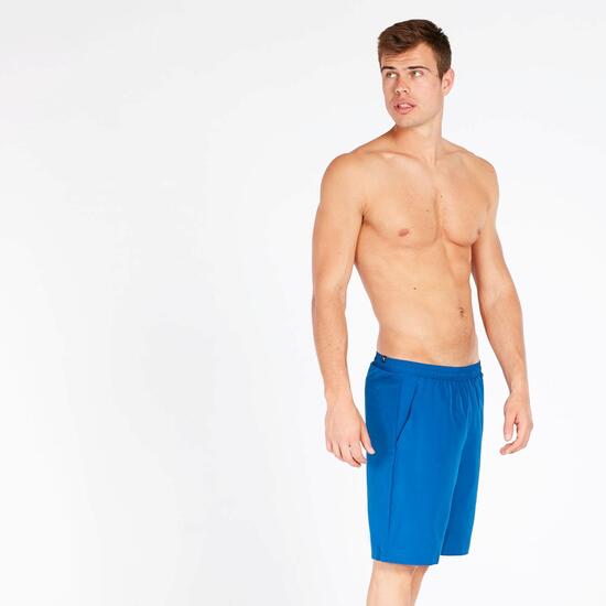 Bermuda Hombre Puma Azul Microfibra