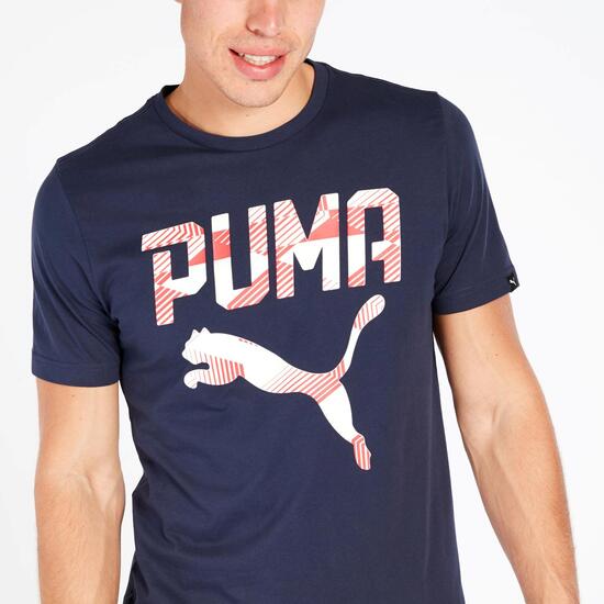 Camiseta Hombre Puma Azul Marino
