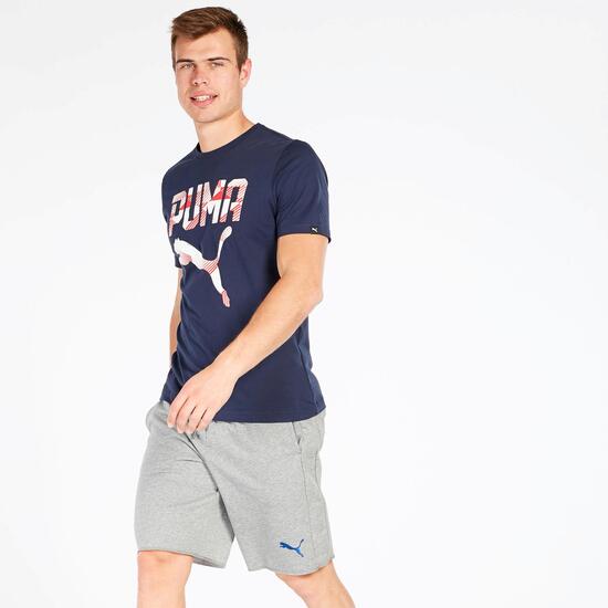 Camiseta Hombre Puma Azul Marino