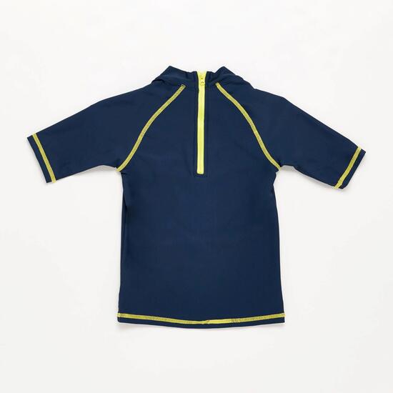Camiseta Natación Niña Paraqua Marino Lima