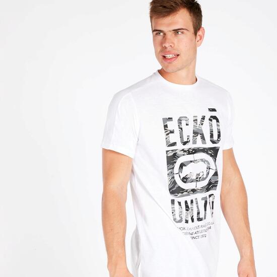 Camiseta Blanca Hombre Ecko Madison