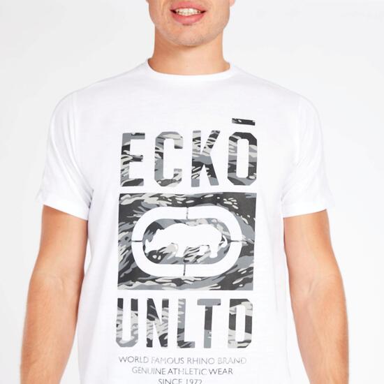 Camiseta Blanca Hombre Ecko Madison