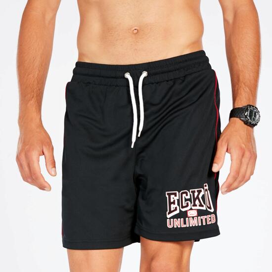 Pantalón Corto Negro Hombre Ecko