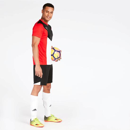 Camiseta Fútbol Puma Roja Hombre