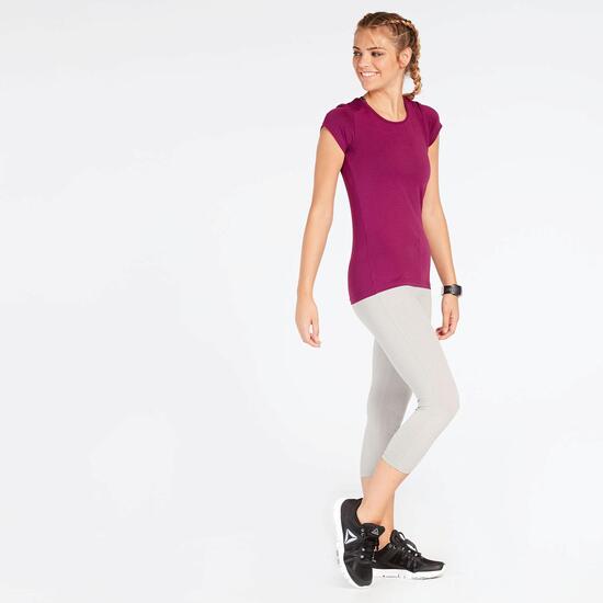 Camiseta Básica Morado Mujer Ilico