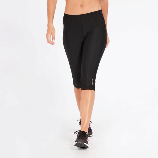 Malla Pirata Running Negra Mujer Ipso