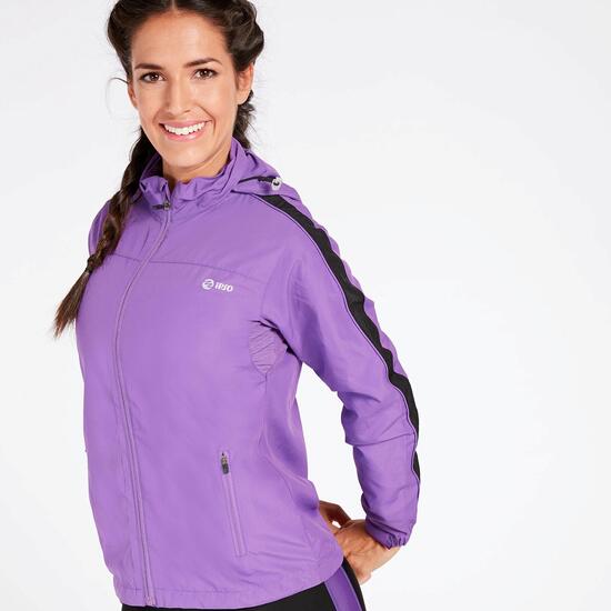 Cortavientos Running Morado Ipso