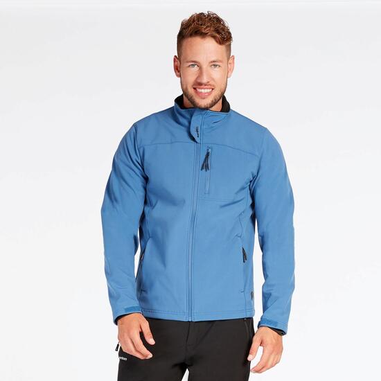 Chaqueta Softshell Azul Boriken