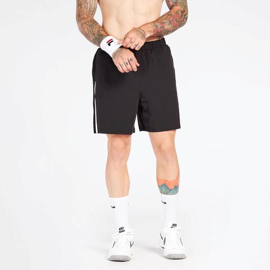 Pantalón Corto Tenis Negro Fila
