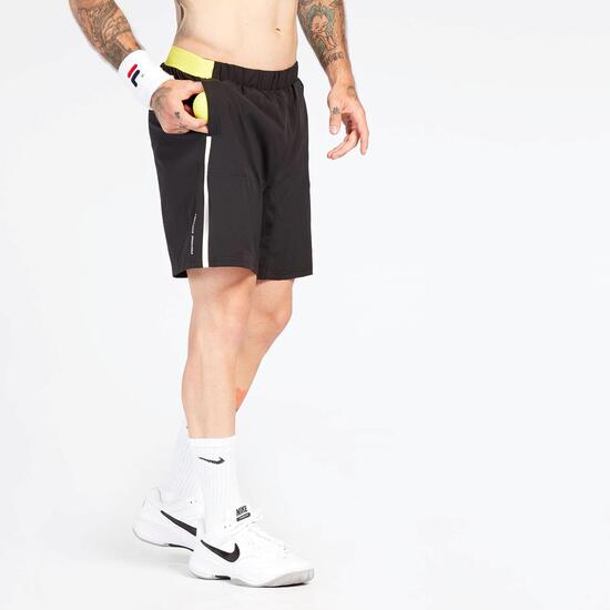 Pantalón Corto Tenis Negro Fila