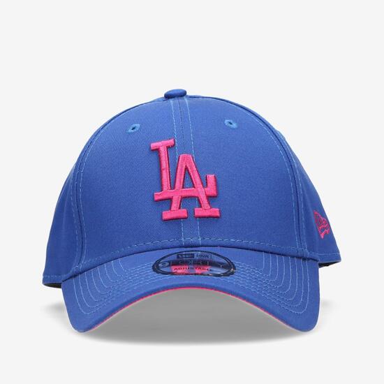 Gorra MLB Dodgers New Era Azul Rosa