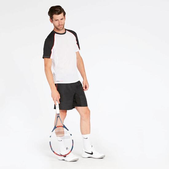 Camiseta Pádel Blanca Hombre Proton