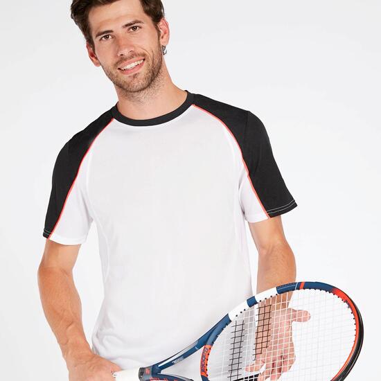 Camiseta Pádel Blanca Hombre Proton