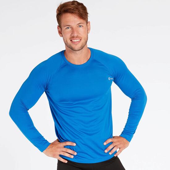 Camiseta Running Azul Ipso Combi