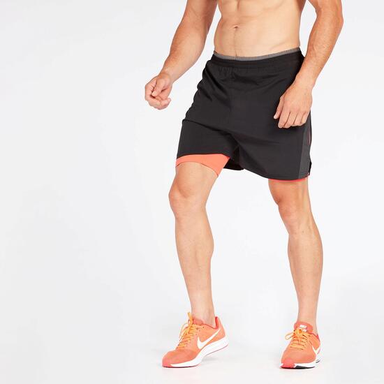 Pantalón Running & Malla Negro Fila