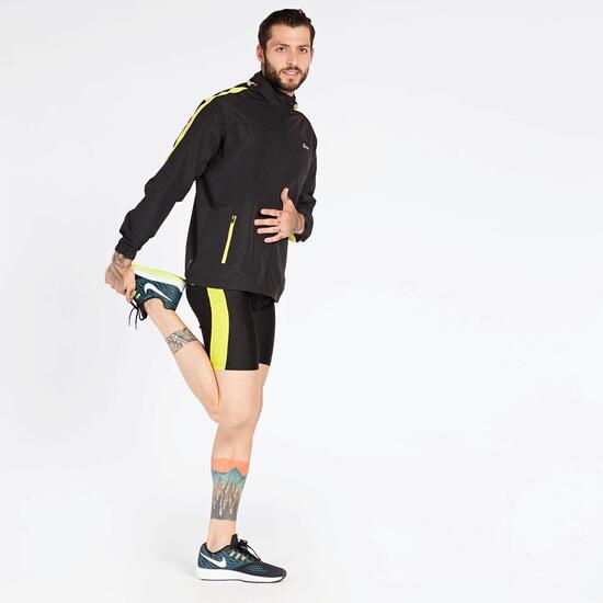 Cortavientos Running Negro Ipso Combi