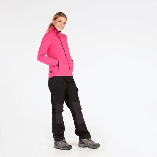 Chaqueta Softshell Fucsia Boriken