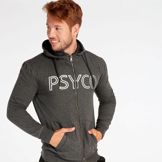 Sudadera Silver Psyco Negra