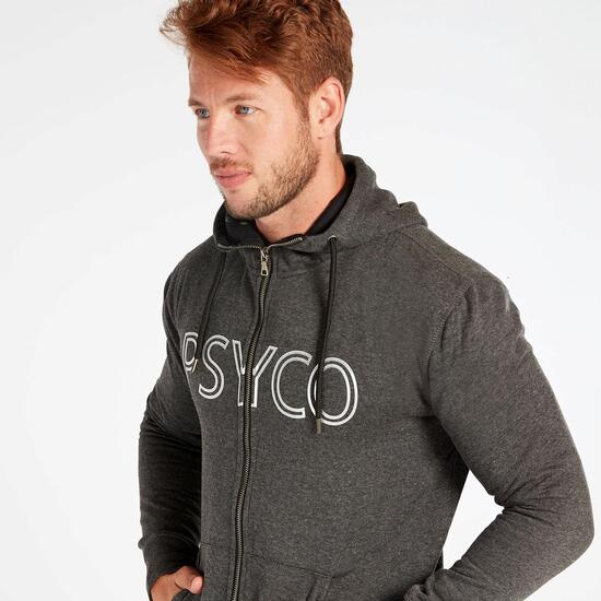 Sudadera Silver Psyco Negra