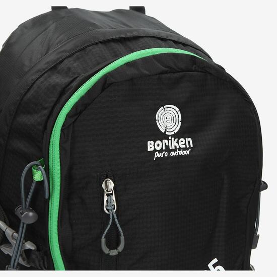 Mochila Montaña BORIKEN LAVA 25L. Negra