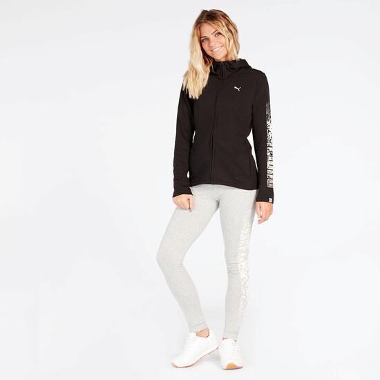 Sudadera Negra Mujer Puma Energized