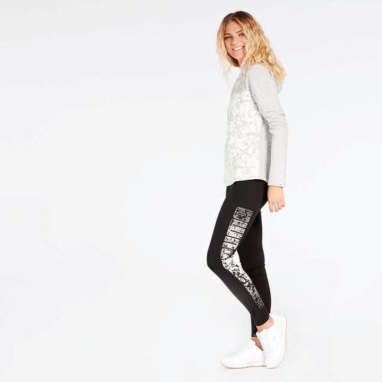 Sudadera Estampada Gris Mujer Puma Energized