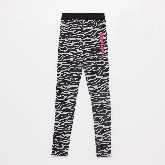 Leggins Estampado Cebra Niña Silver Petit