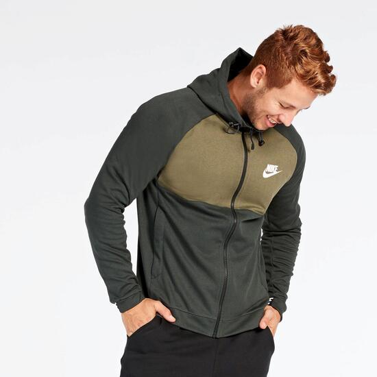 sudadera nike verde