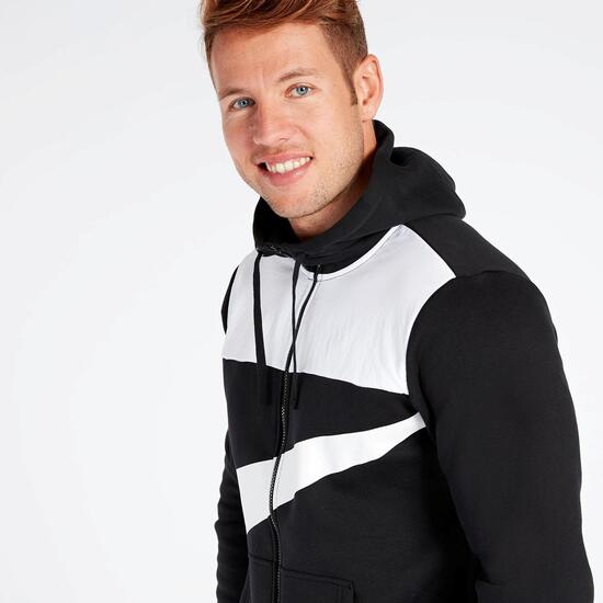 Sudadera Nike Negra Blanca