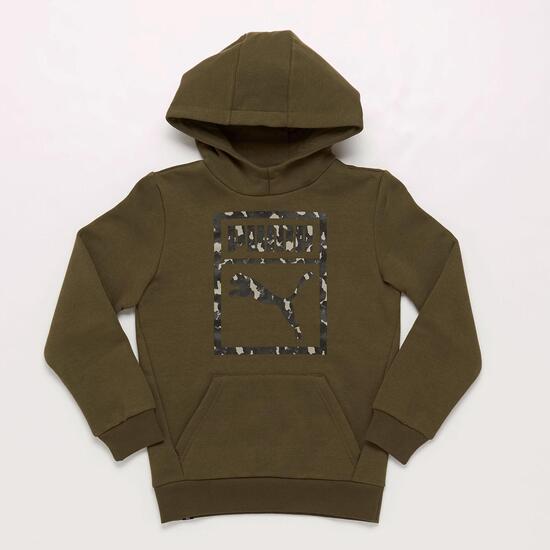 Sudadera Kaki Niño Puma Camo