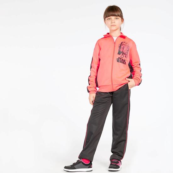 Chándal Star Wars Coral Niña (10-16)