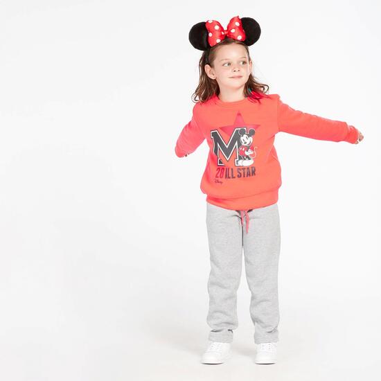 Chándal Mickey Gris Claro Niña (2-8)