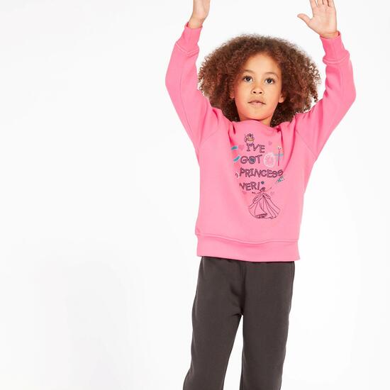 Chándal Cenicienta Rosa Niña (2-8)