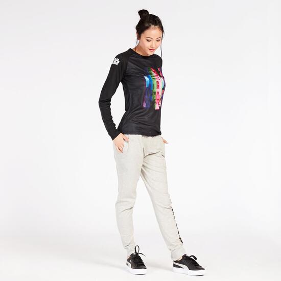 Camiseta Star Wars R2 D2 Negra Mujer