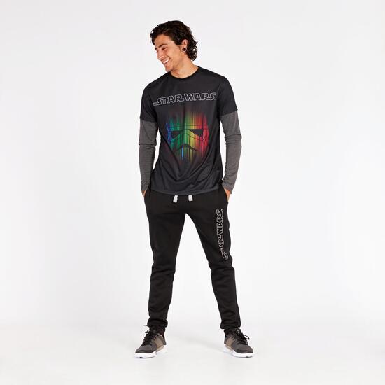 Camiseta Star Wars Hombre Negra