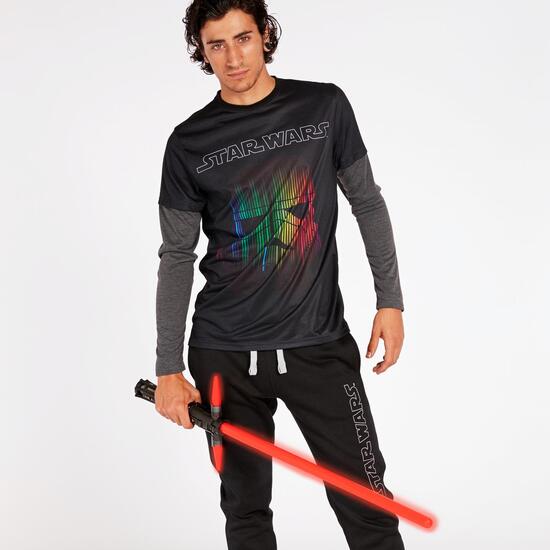 Camiseta Star Wars Hombre Negra